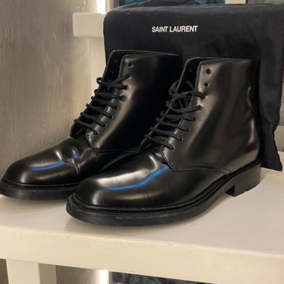 Saint Laurent heeled boots - Picture 3 of 3